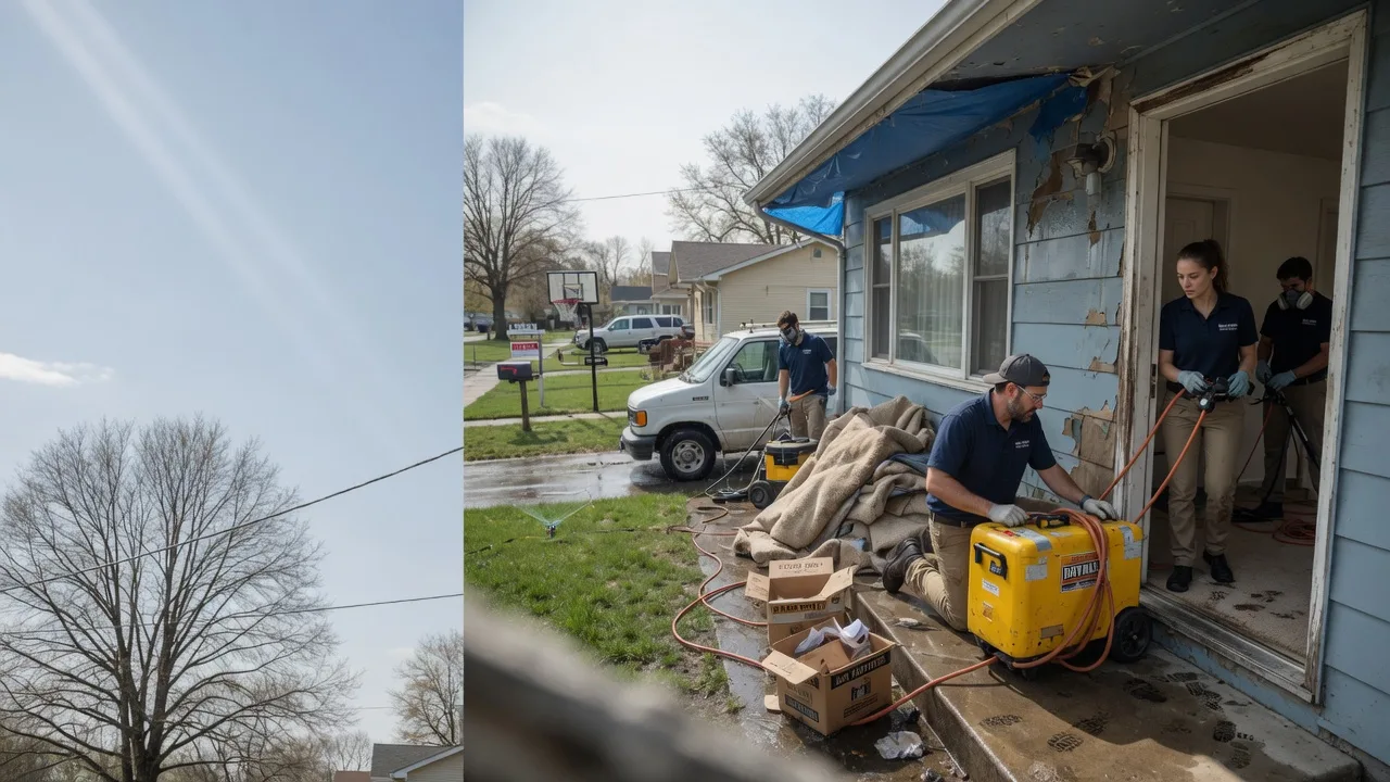 Basement Flood Cleanup in Fairview, MT near me